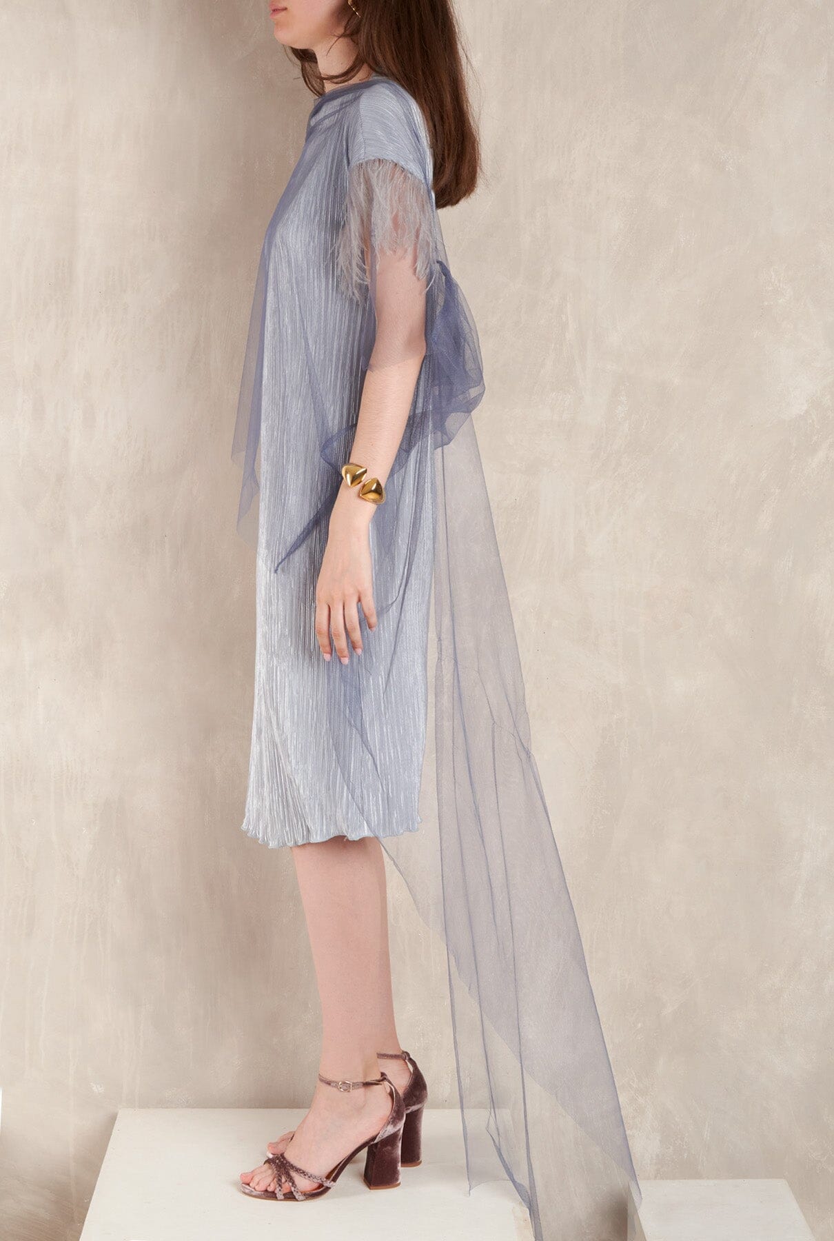 Previo Pleated dress