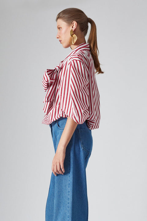 Sadie Blouse Cassis