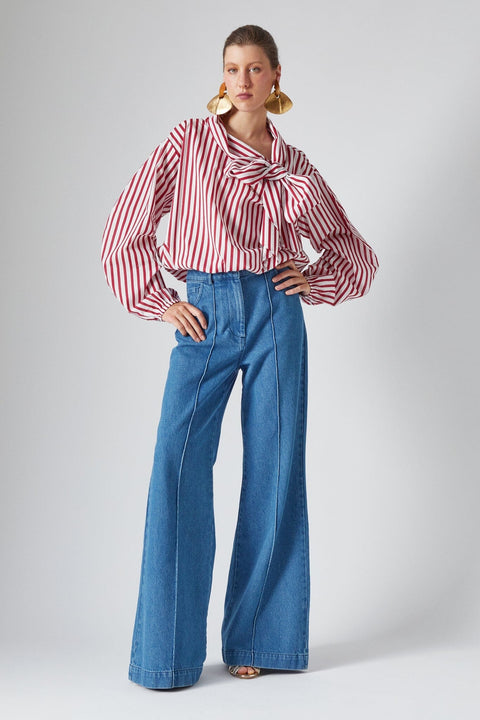 Sadie Blouse Cassis