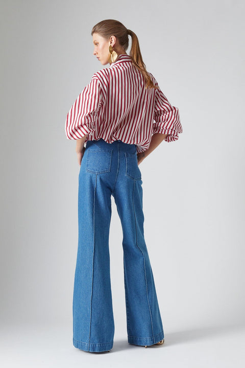 Sadie Blouse Cassis