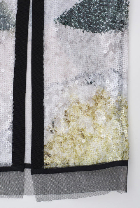 Sequin skirt peonia