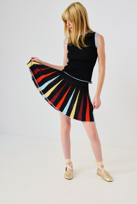 Sicilia Mini-Skirt Black