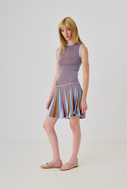 Sicilia Mini-Skirt Blue