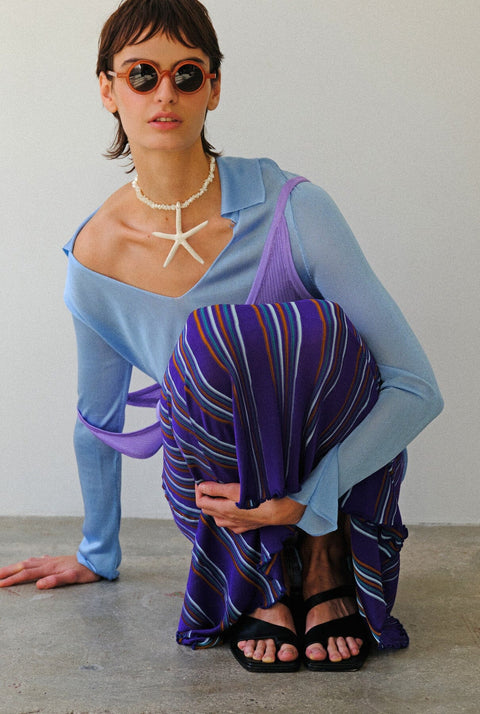 Sicilia Skirt Purple