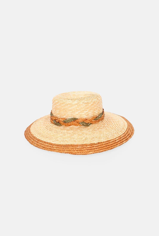 Sombrero Cuchi braid camel