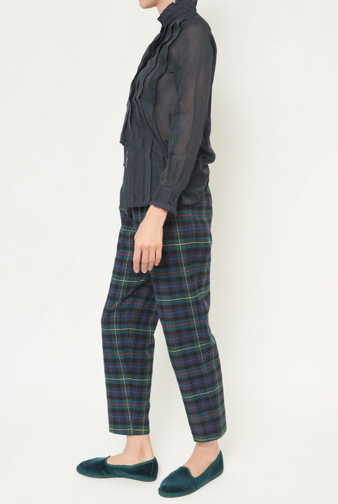 Sophie Navy Blouse
