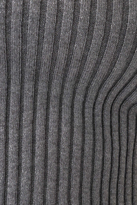 Strapless top grey