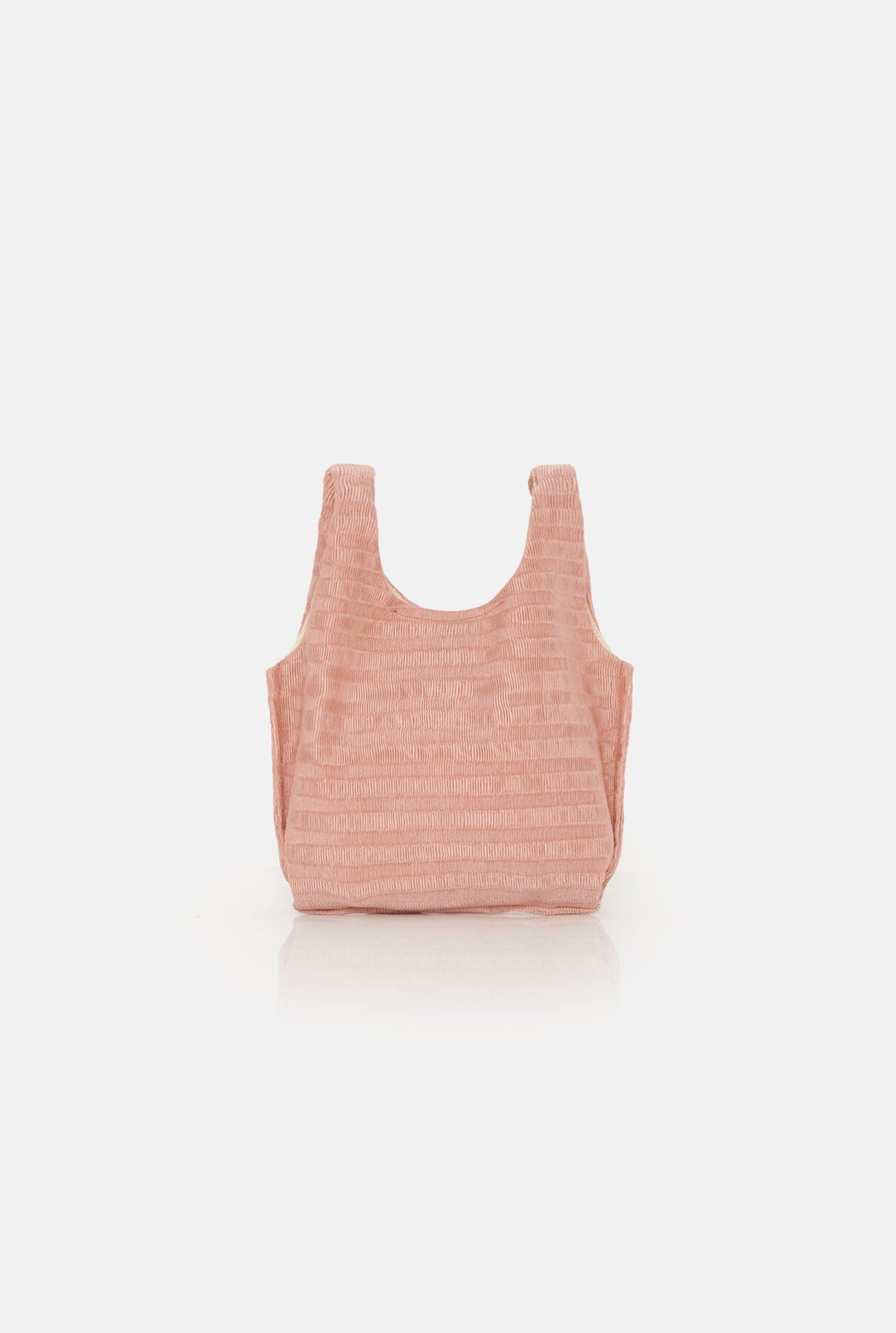 The baby julia bag Raso Plisé nude
