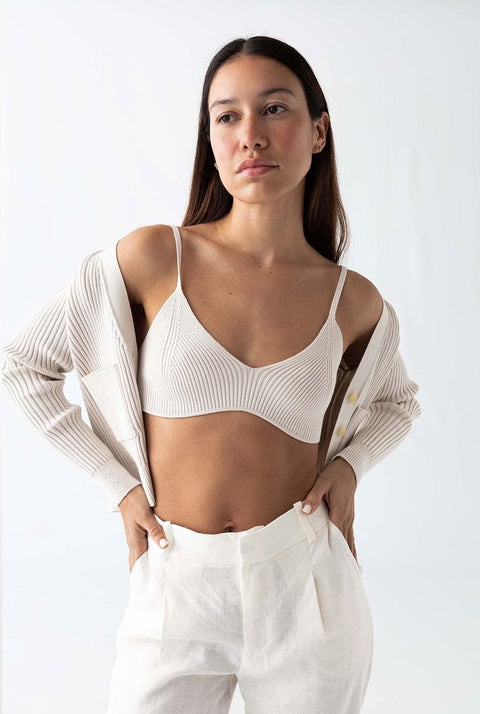 THE KNIT SET OFF-WHITE