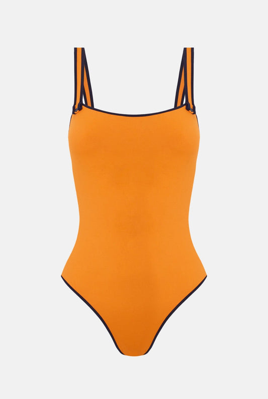 TRAJE DE BAÑO OLA ISLA NARANJA