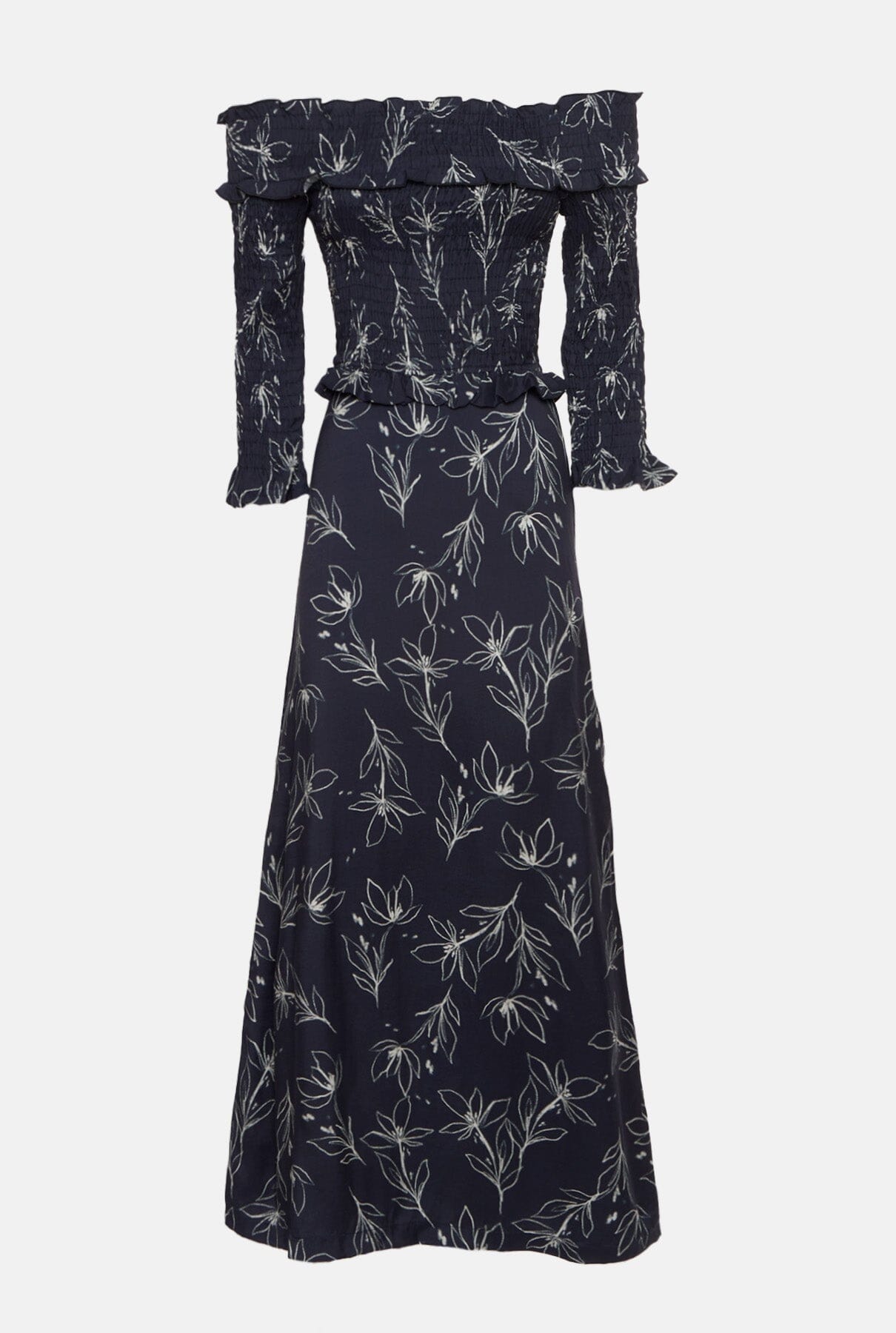 Vestido Bardot Lac