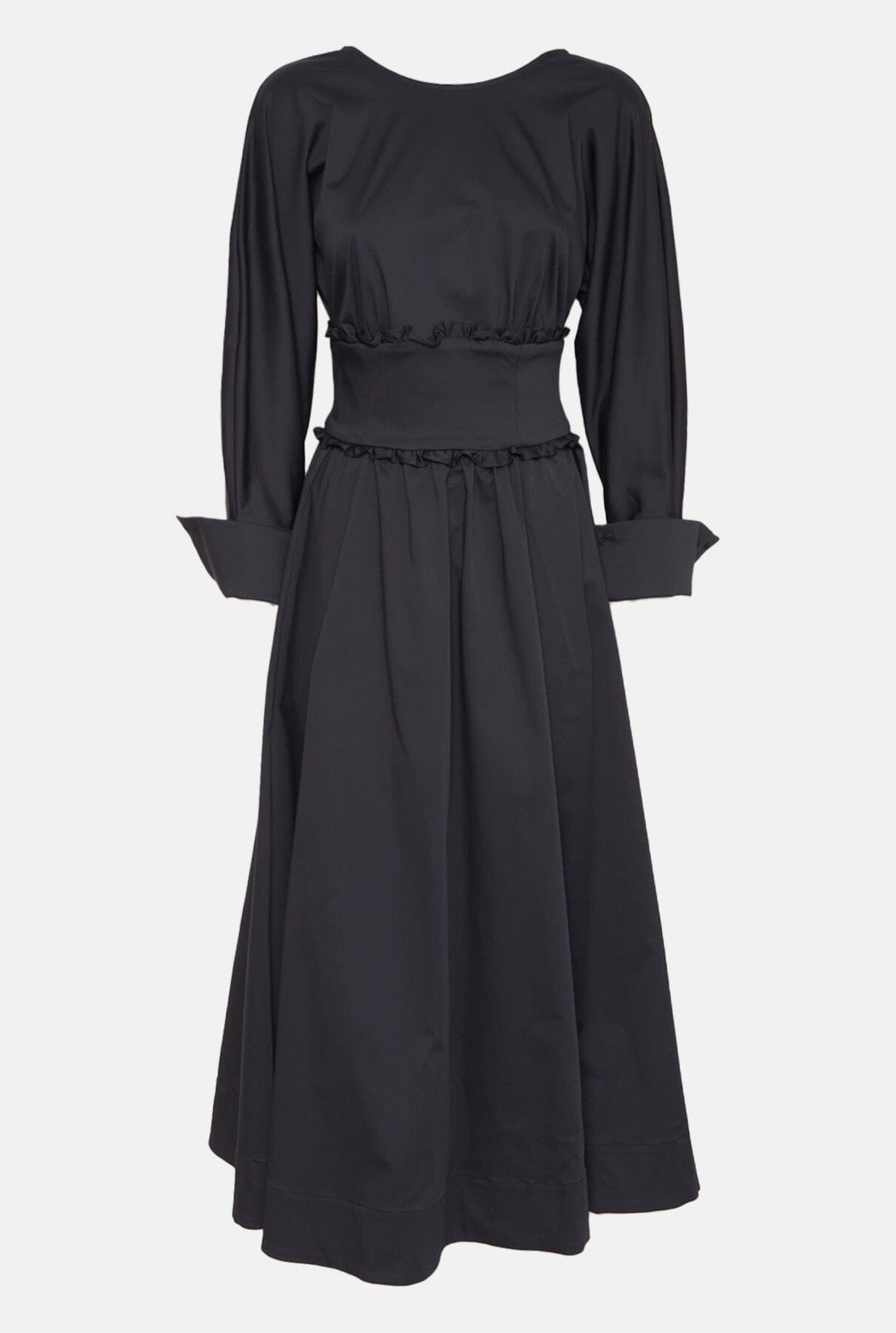 Vestido fajín - azul