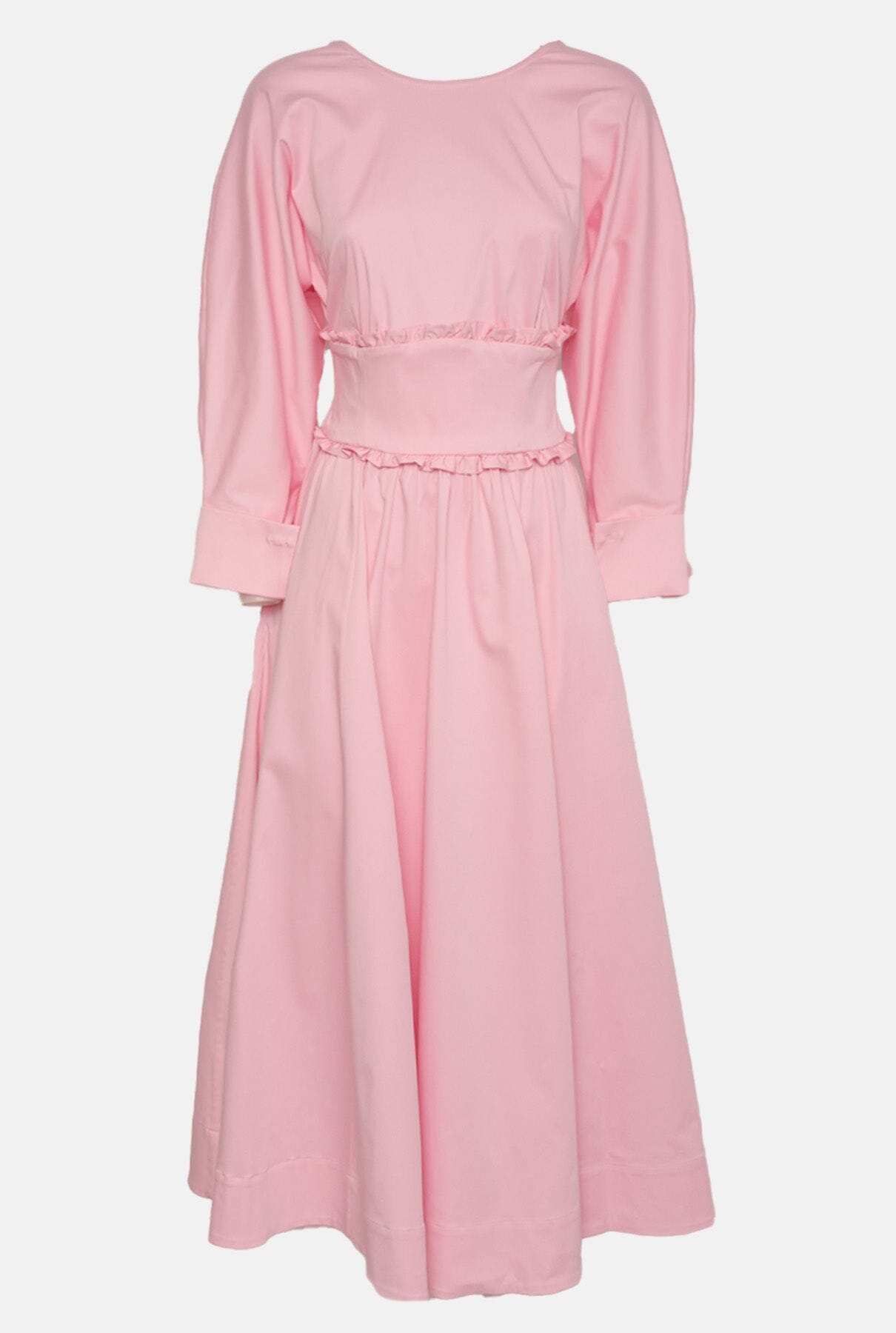 Vestido fajín - rosa