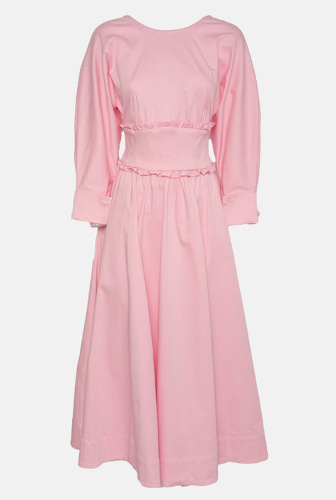 Vestido fajín - rosa