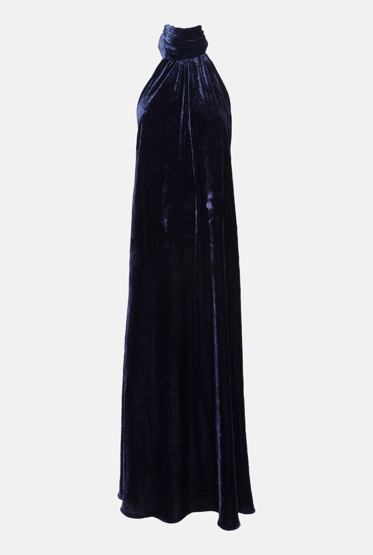 Vestido Halter Terciopelo