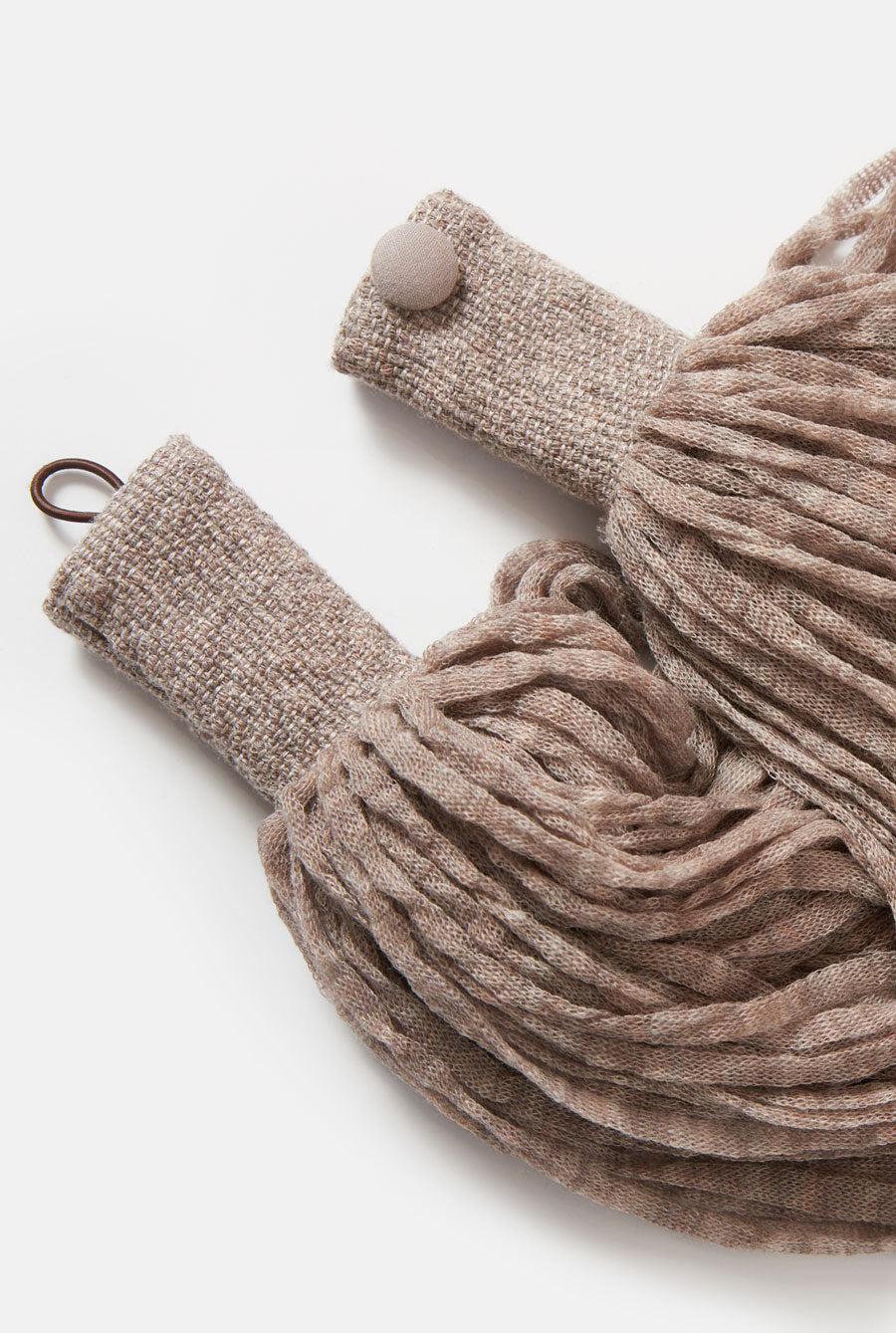 Wool necklace topo - Cuello antianginas