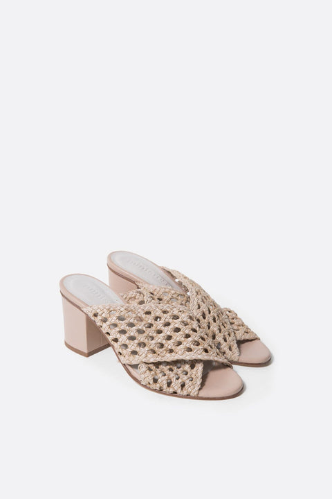 Agatha trenzado beige
