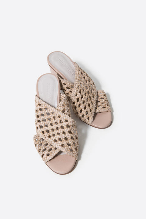 Agatha trenzado beige