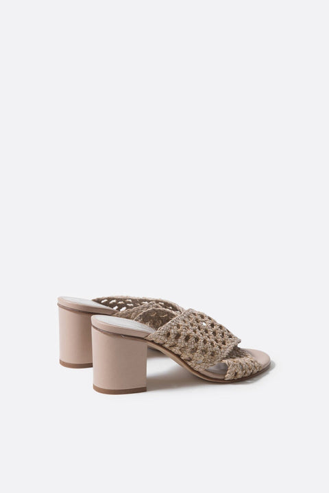 Agatha trenzado beige