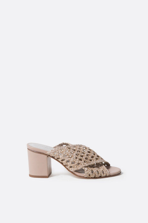 Agatha trenzado beige