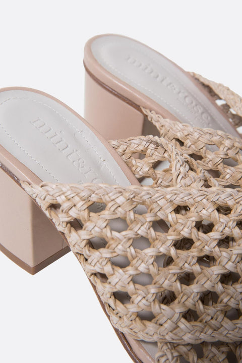 Agatha trenzado beige