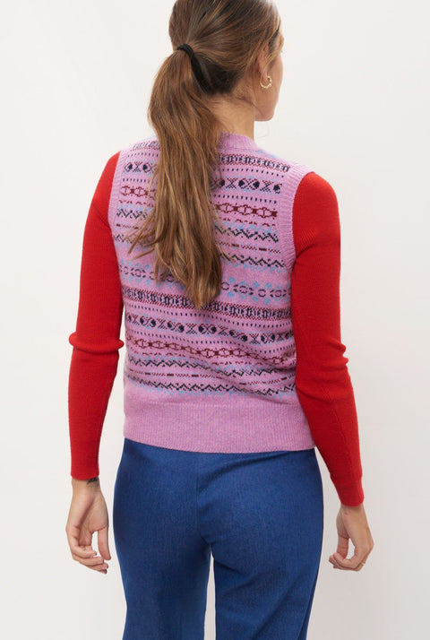 Amy Pink Vest