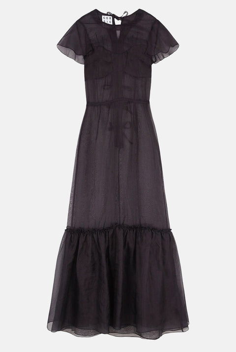 Apron organza dress