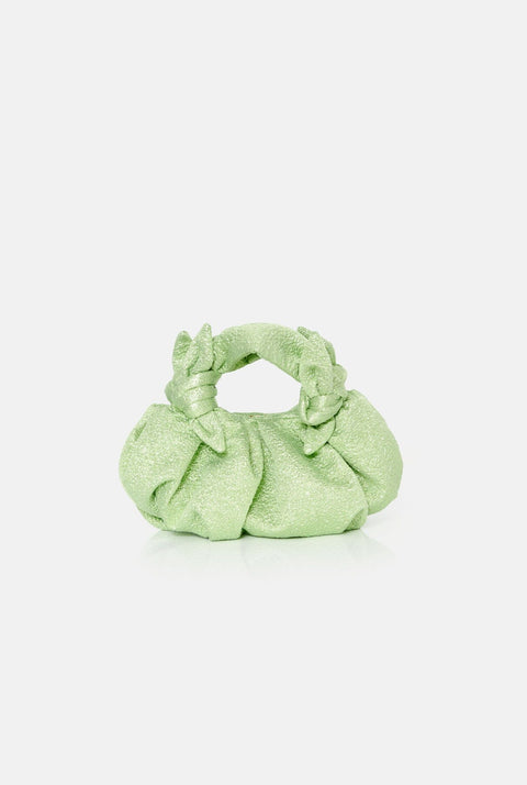 Bernatta Mini Green Lamé