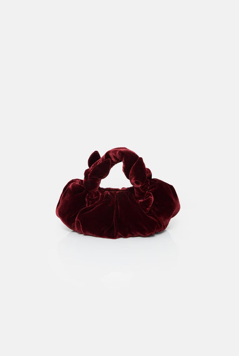 Mini Bernatta Burgundy Velvet