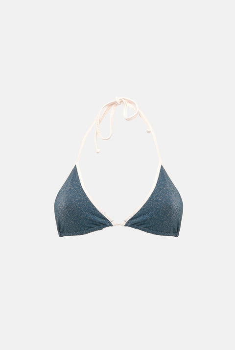 BIKINI MERCE LÚREX AZUL