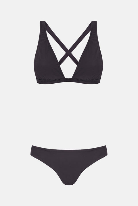 BIKINI TOP PEAK ISLA GRIS