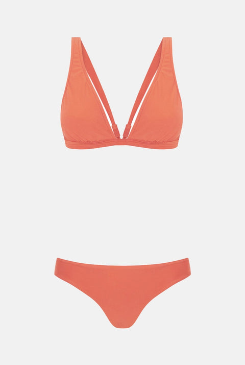BIKINI TOP PEAK ISLA NARANJA