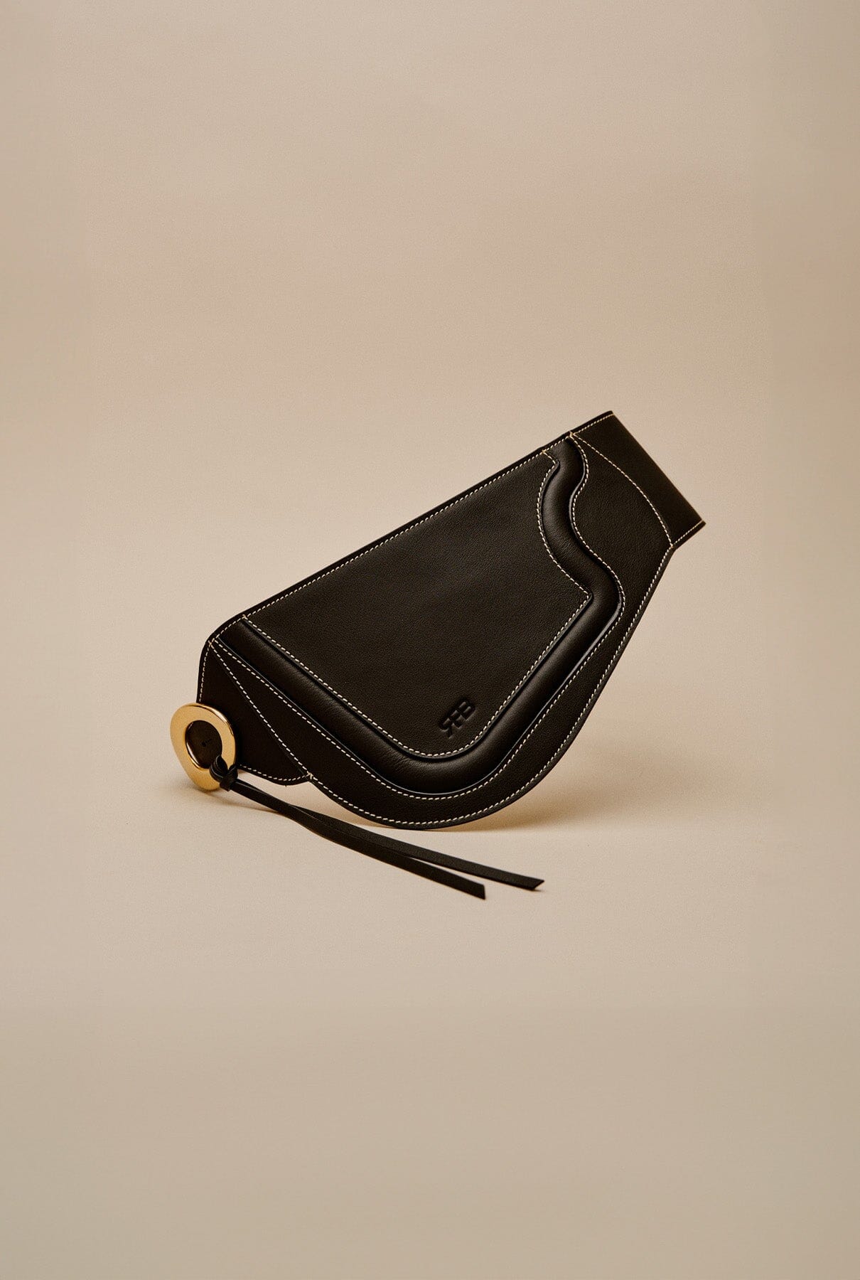 Binomio Black Leather Corset Belt