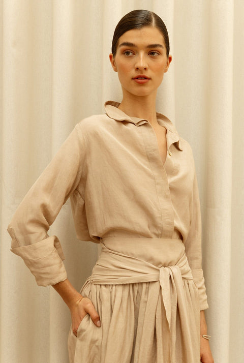 Blusa Bessette Beige