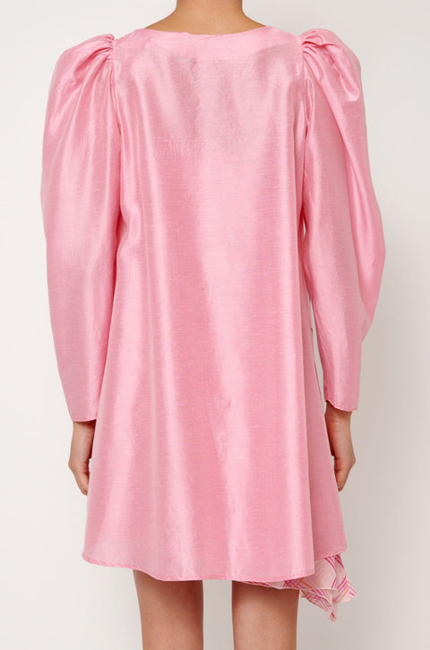Blusón rosa pintado