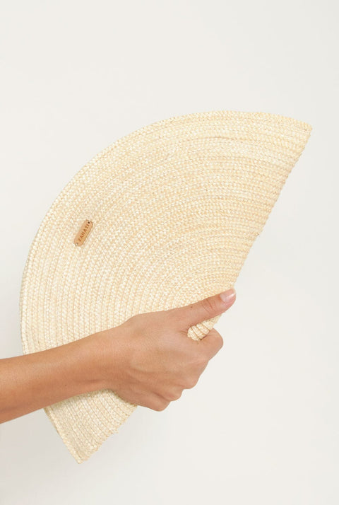 Bolso Abanico Beige