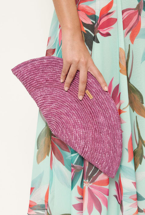 Bolso Abanico Violeta