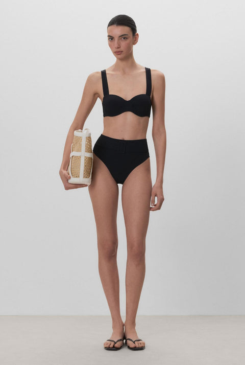 Braguita de bikini de tiro alto