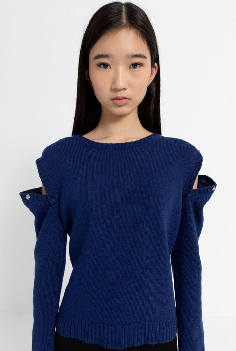 Bullet sweater blue
