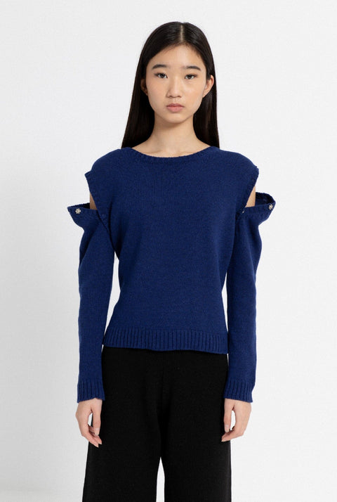 Bullet sweater blue