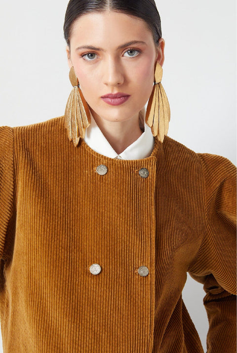 Camila Jacket Brandy Corduroy