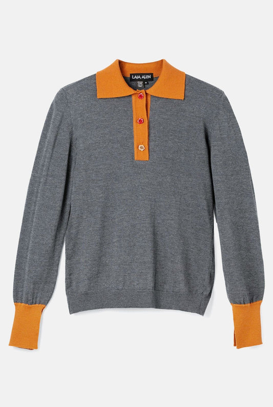 Camille Polo Grey