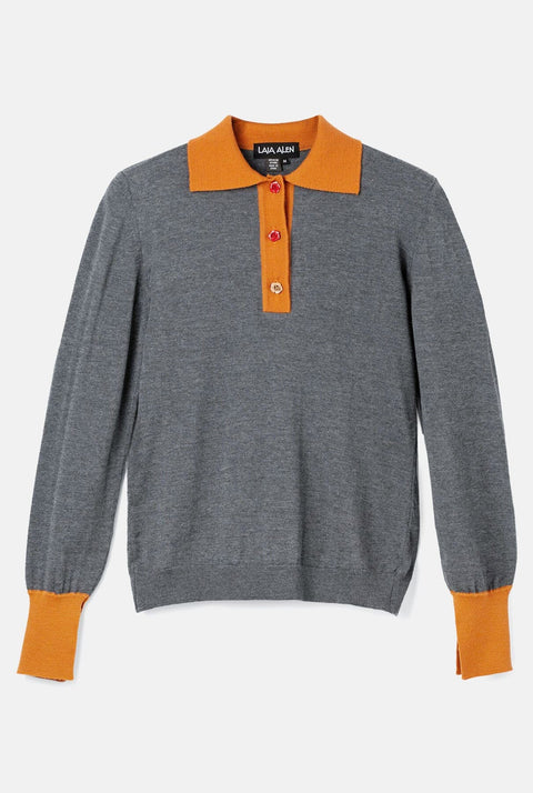 Camille Polo Grey