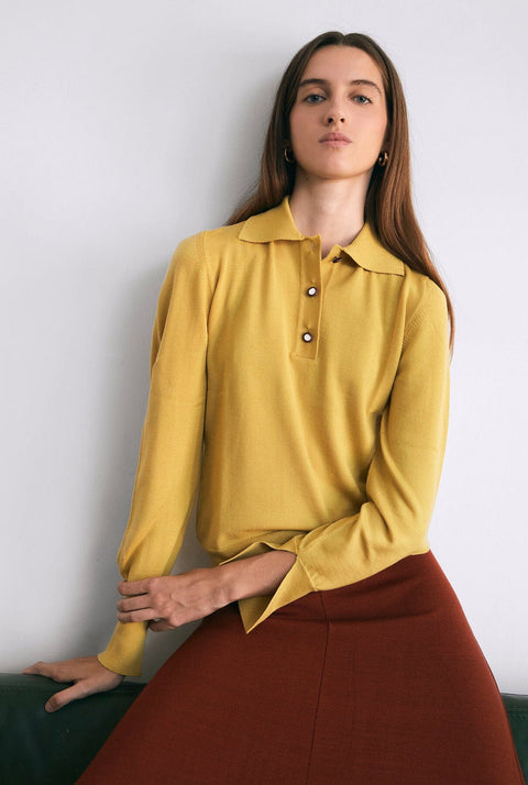 Camille Polo Yellow