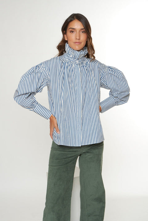 CAMISA BALMORAL AZUL