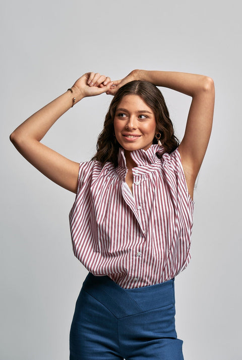 Camisa Biarritz rosa