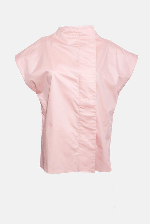CAMISA LATERAL MANGA CORTA ROSA