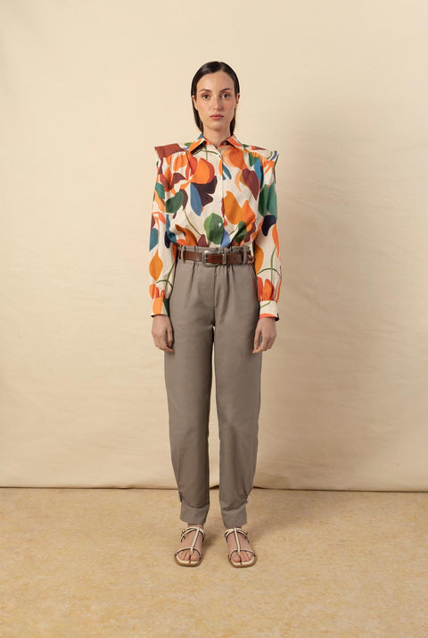Camisa Marieta tropical