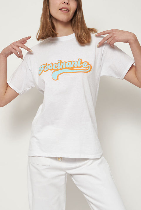 Camiseta Fascinante Blanca  EXCLUSIVE