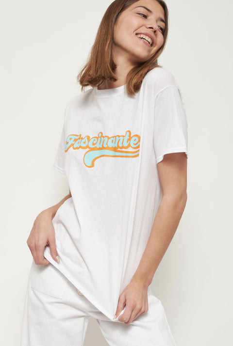 Camiseta Fascinante Blanca  EXCLUSIVE